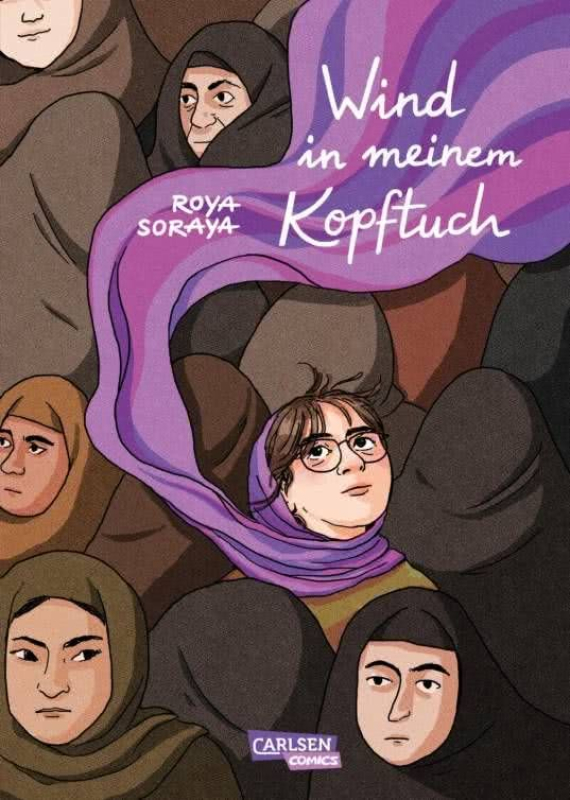 Wind in meinem Kopftuch